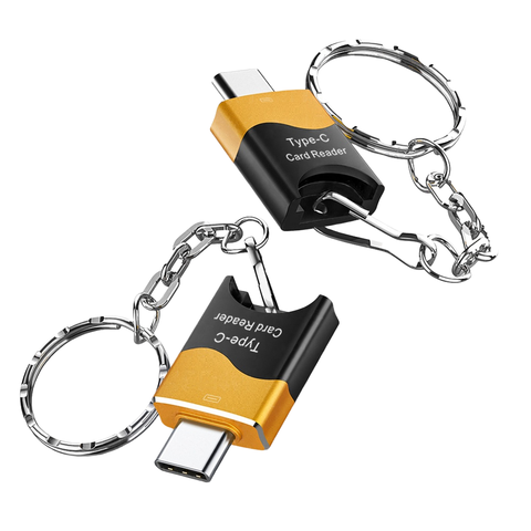 Aluminum USB-C/USB TF and SD Card Reader